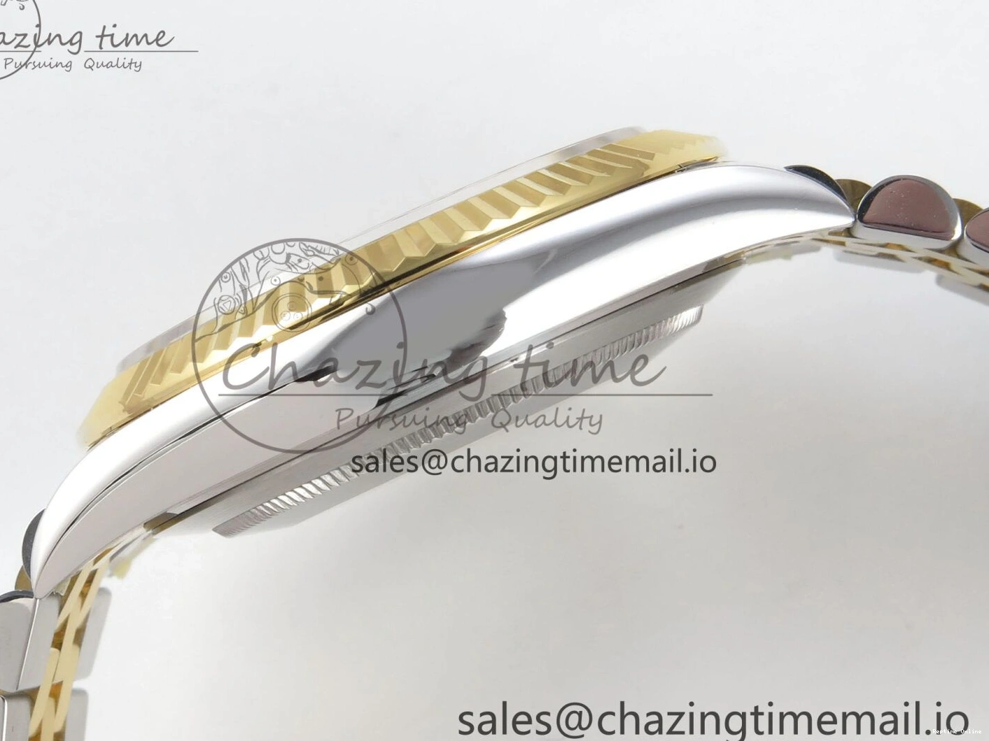 1227 DateJust 41 126333 SS YG ARF 1:1 Best Edition YG Stick Dial on Jubilee Bracelet SH3235 (Weighted) Effortless 216